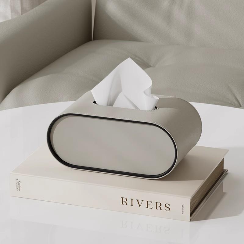EliteLuxe - Leather Tissue Box Cover