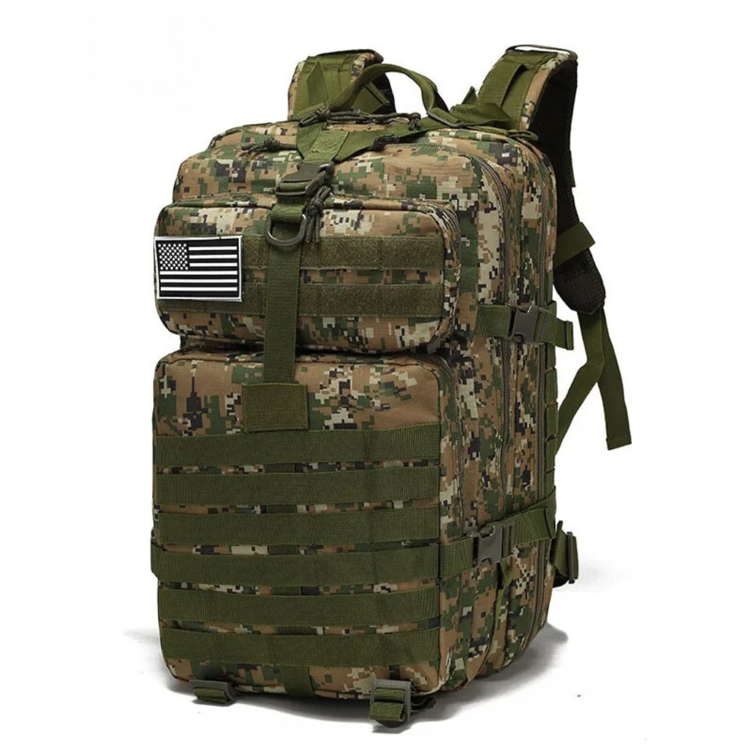 Durable Waterproof Backpack for Outdoor Activities – Multi-Compartment for Hiking, Travel, and Daily Use