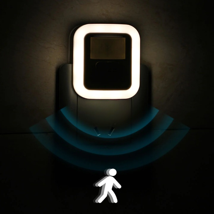 LED Night Light with Motion Sensor – Automatic Wall and Hallway Illumination for Safe Night Use