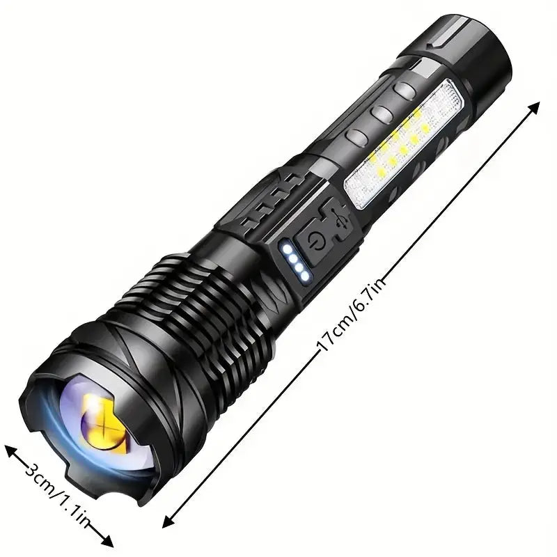 5000 Lumen Tactical Flashlight for Outdoor Use