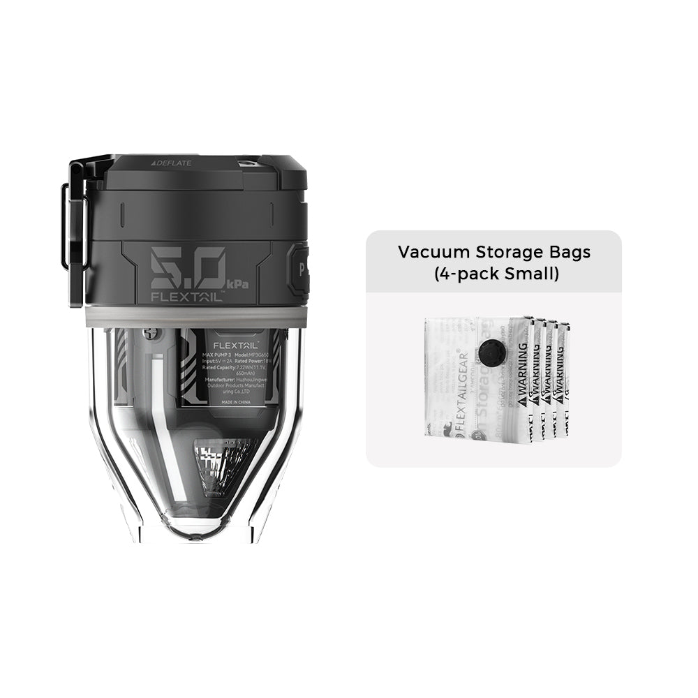 Camping Pump with Light for Outdoor Use