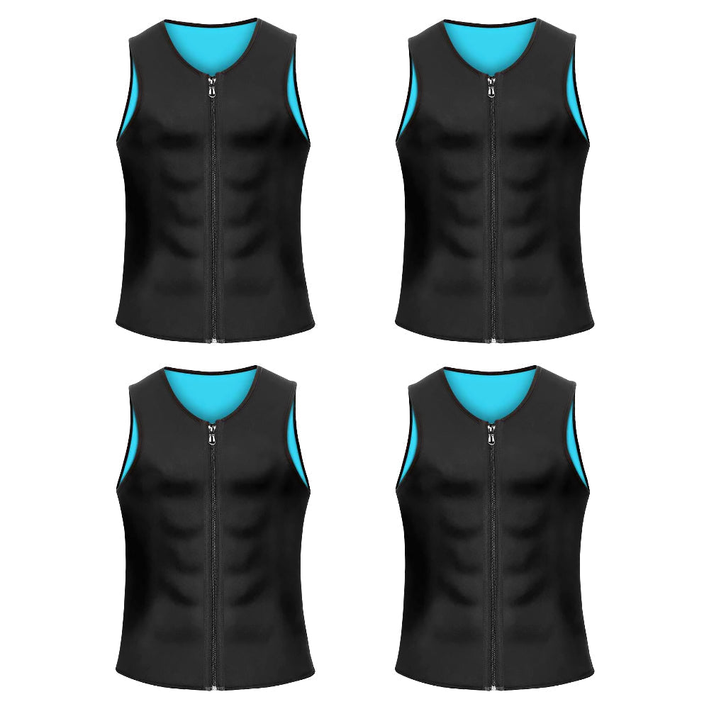 MANSON™ Gynecomastia Compress Zipper Vest