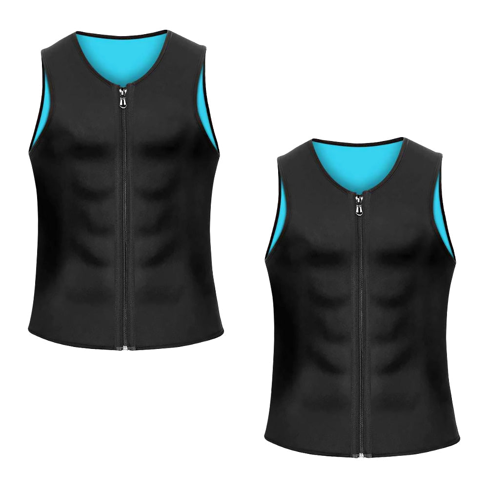 MANSON™ Gynecomastia Compress Zipper Vest
