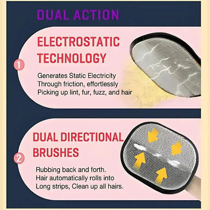 ✨ Pet hair remover Electrostatic gloves