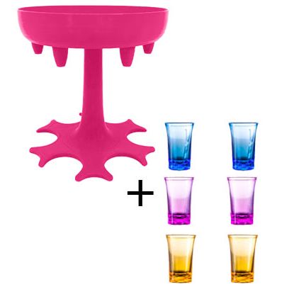 6 Shot Glass Dispenser