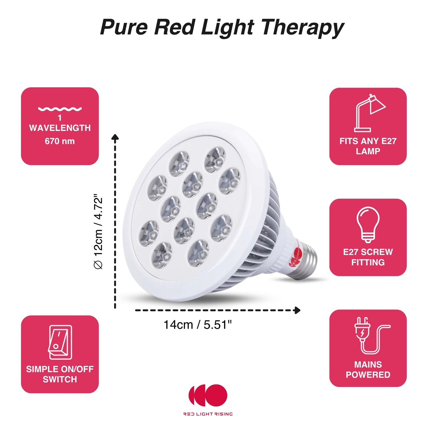 Handheld Red Light Therapy Unit for Convenient Home Treatment