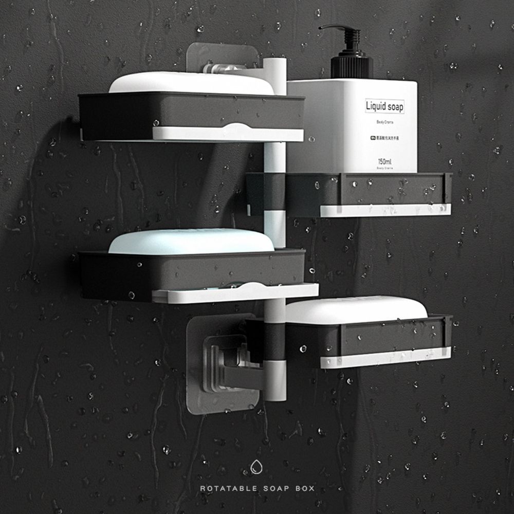 3-Layer Rotatable Soap Holder