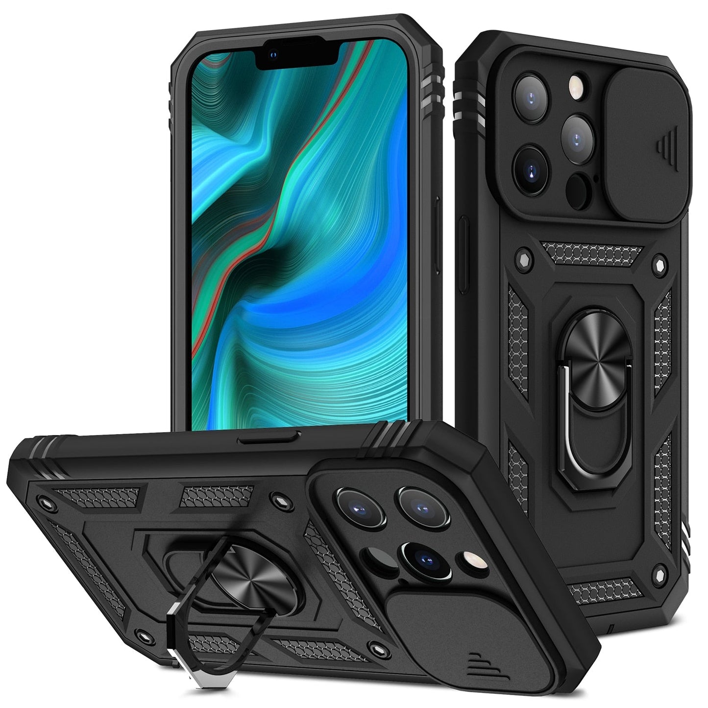Military Grade Armor Case for iPhone – 360° Protection, Shockproof, MagSafe-Compatible