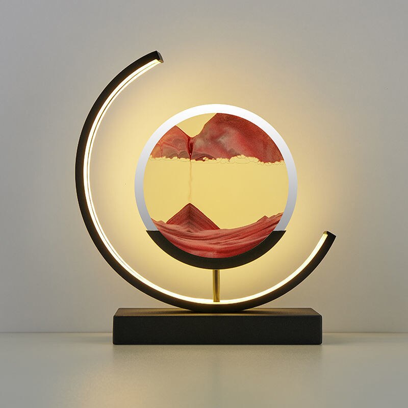 SandScape - Kinetic Sand Timer Table Lamp