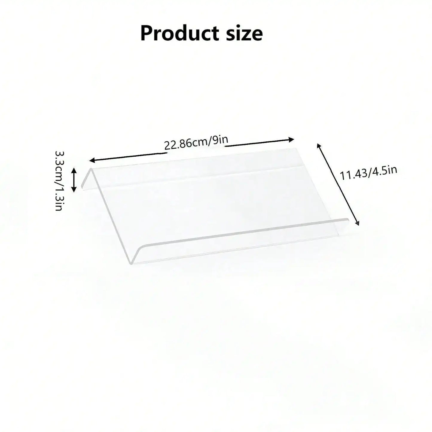 Acrylic Spice Drawer Organizer | Stackable & Slanted, 2 Tiers