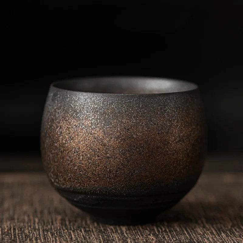 RusticBrew - Handmade Ceramic Espresso Cups Set