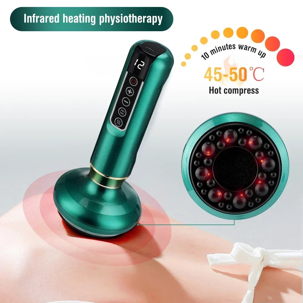 GlowVive Heated Cupping Massager for Cellulite & Body Sculpting