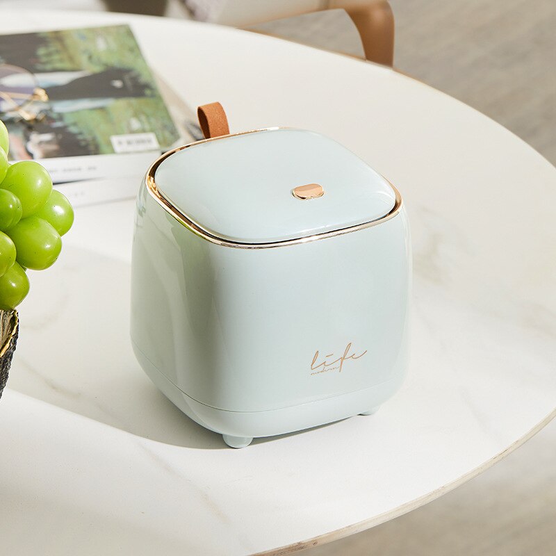 Compact Waste Bin for Desks, Counters, and Vanities – Stylish Storage Solution