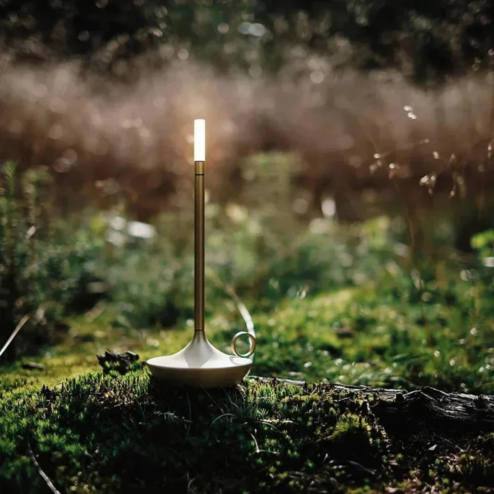 Portable Rechargeable LED Candle Lantern for Indoor & Outdoor Decor