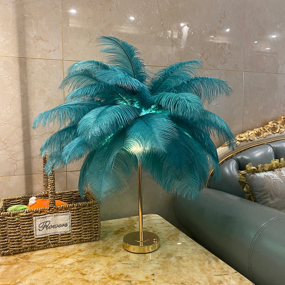 2022 Table Feather Lamp