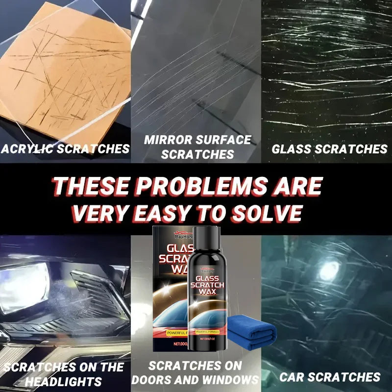 Glass Scratch Repair Polish