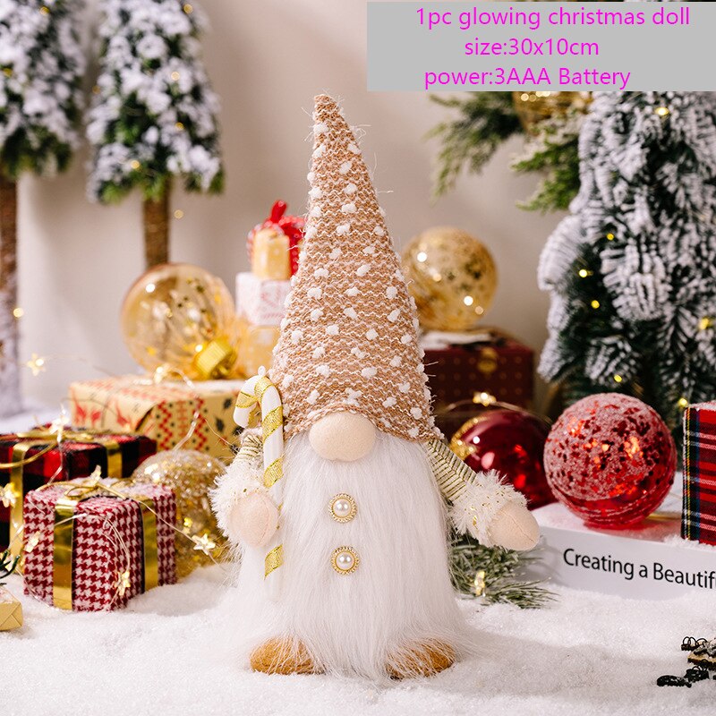 AMORETTE™ Lovely Christmas Gnome Lights