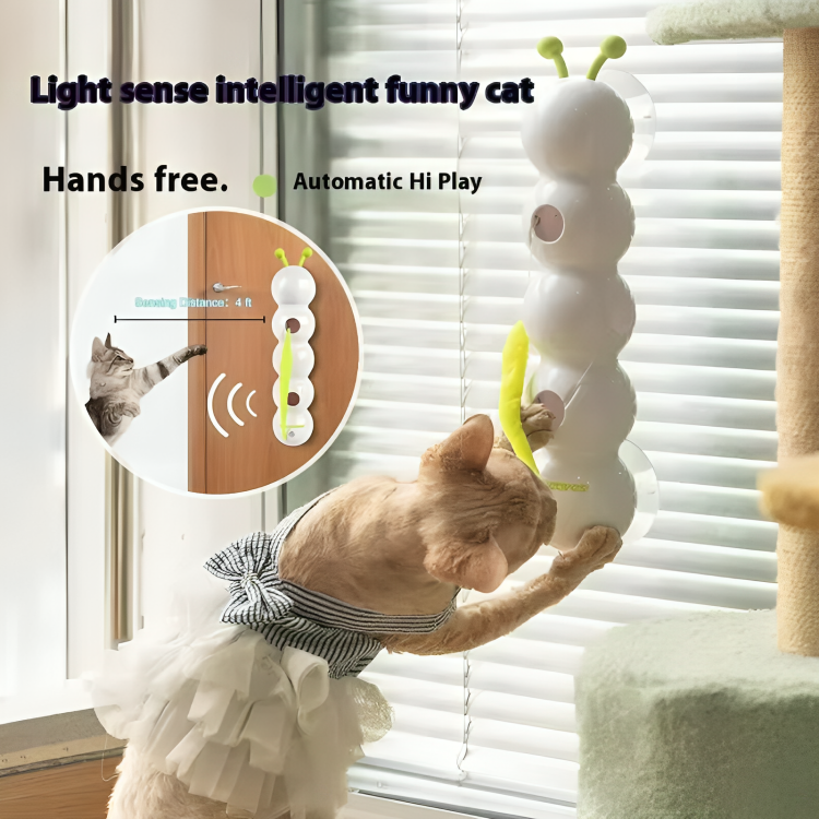 WigglePounce - Motion Activated Hanging Cat Toy