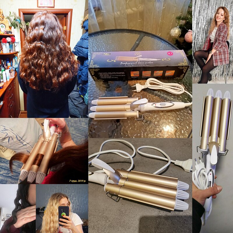 BEAUX™ Three-barrel Curling Hair Waver