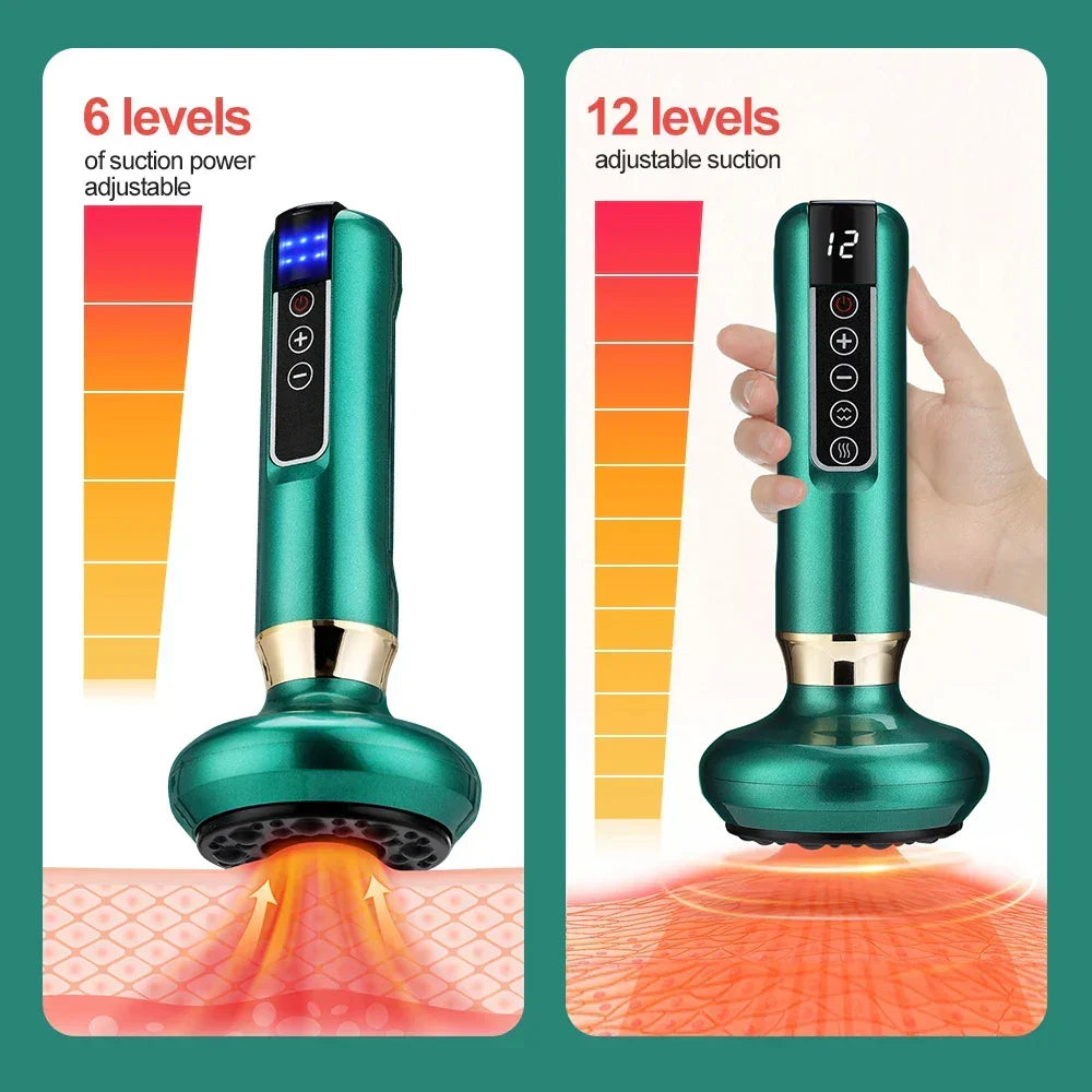 GlowVive Heated Cupping Massager for Cellulite & Body Sculpting