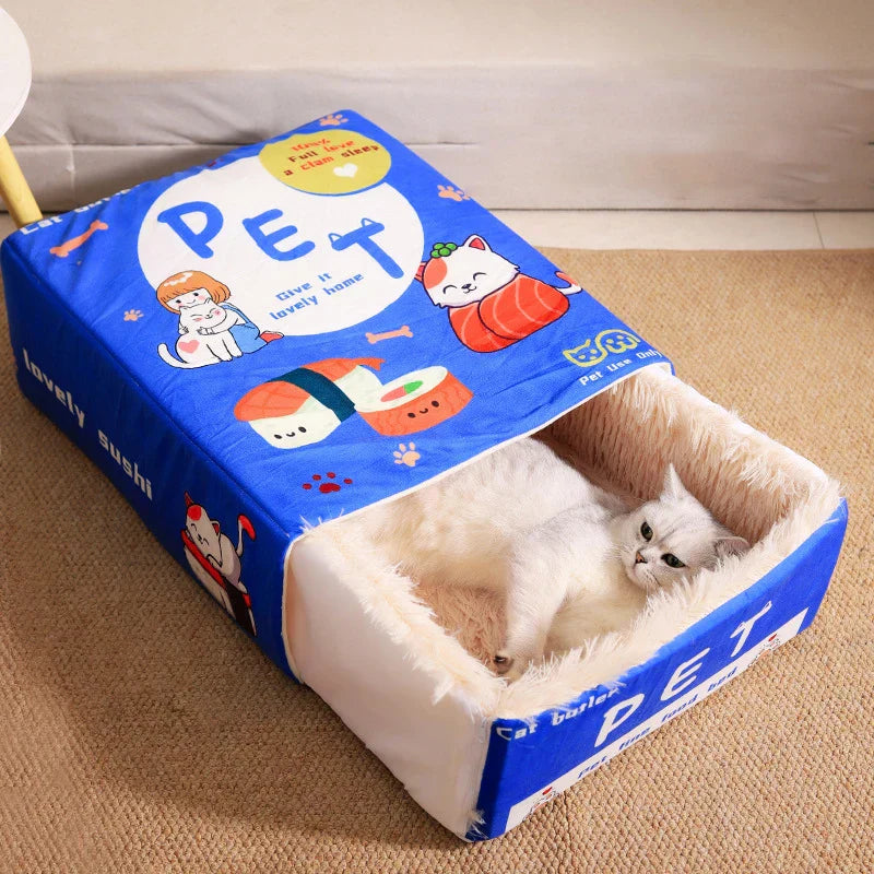 Cozy Retreat for Your Cat – A Safe Haven of Comfort