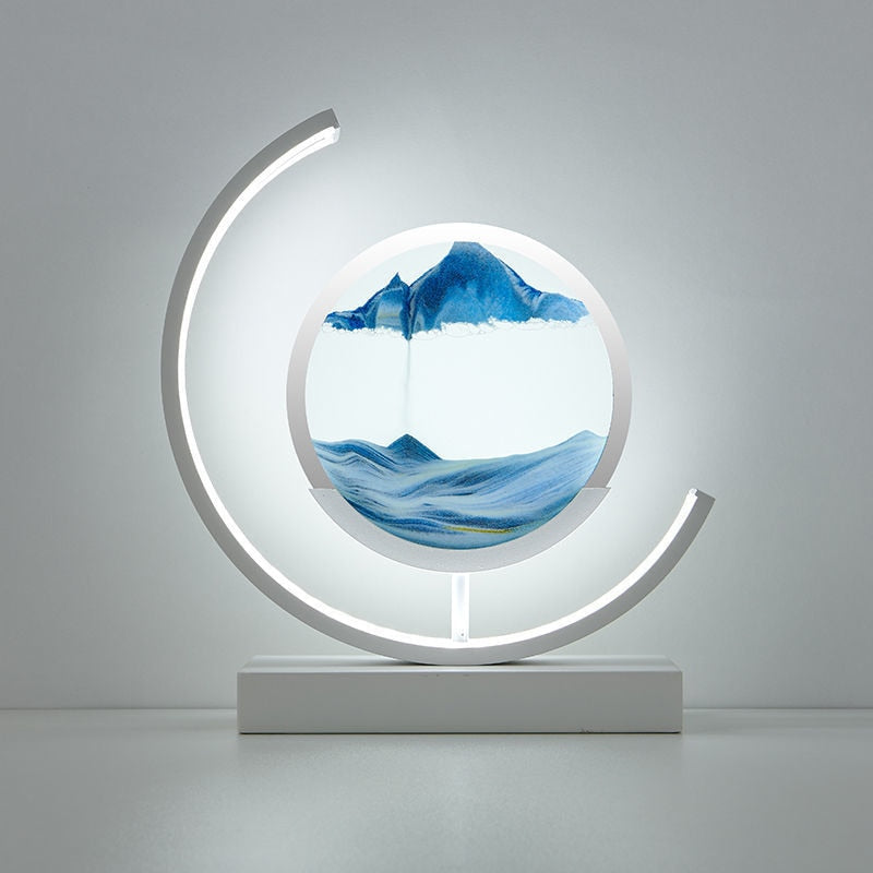SandScape - Kinetic Sand Timer Table Lamp