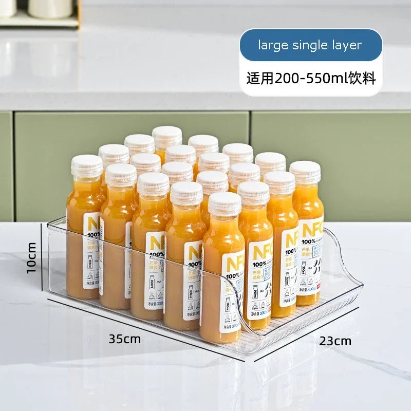 Clear Refrigerator Storage Organizer