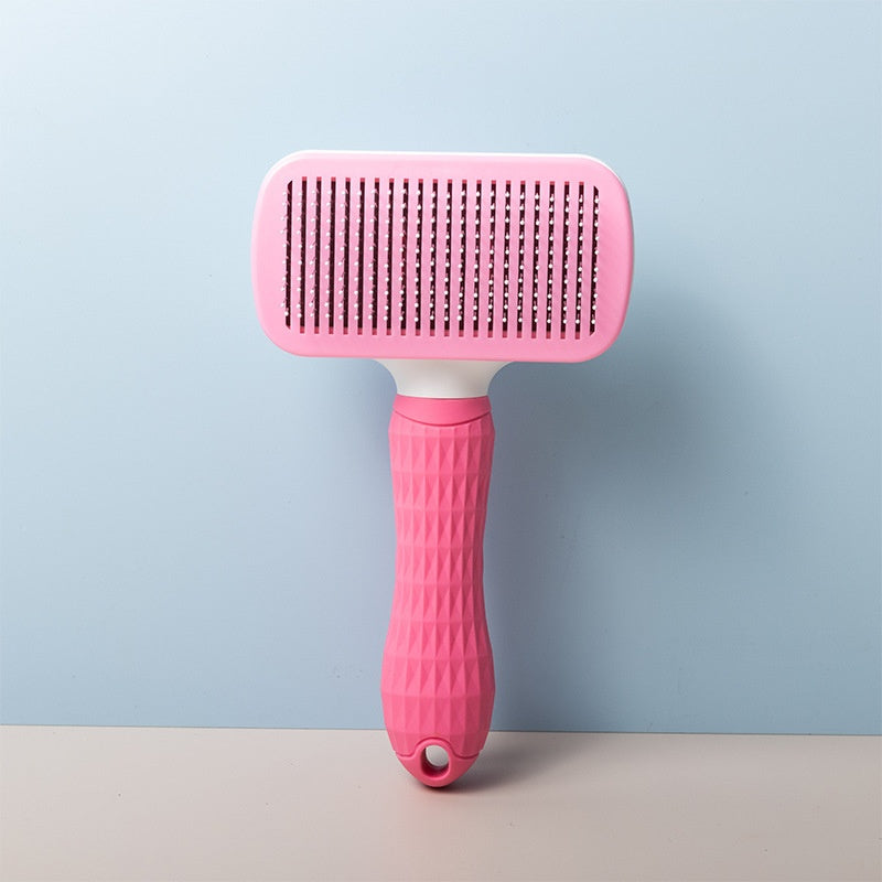 Grooming Brush for Cats and Dogs - Hair Removal and Massage Tool