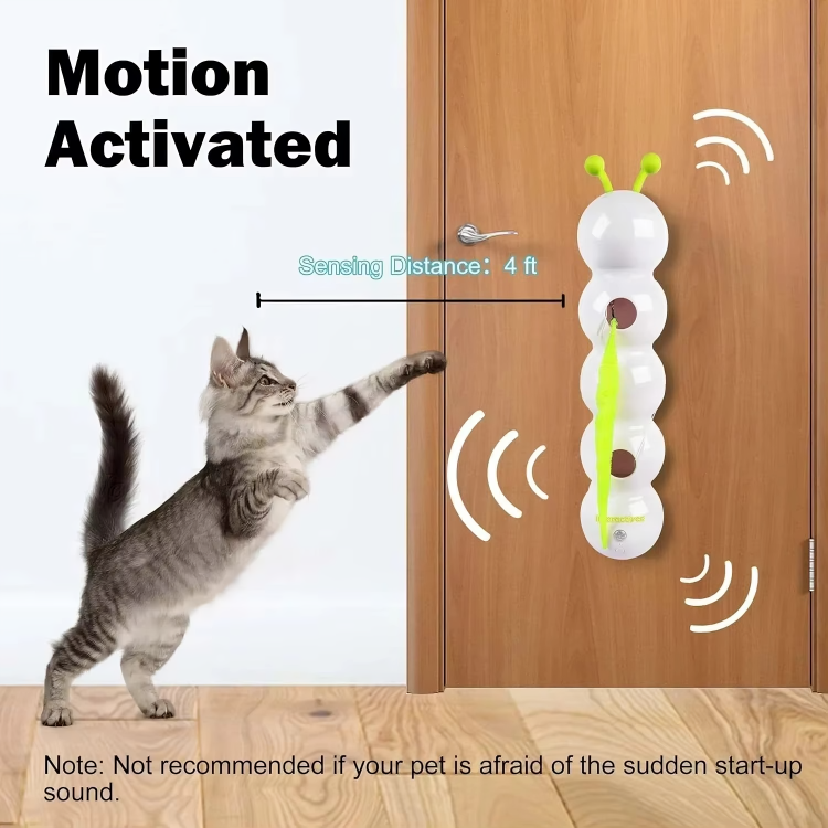 WigglePounce - Motion Activated Hanging Cat Toy
