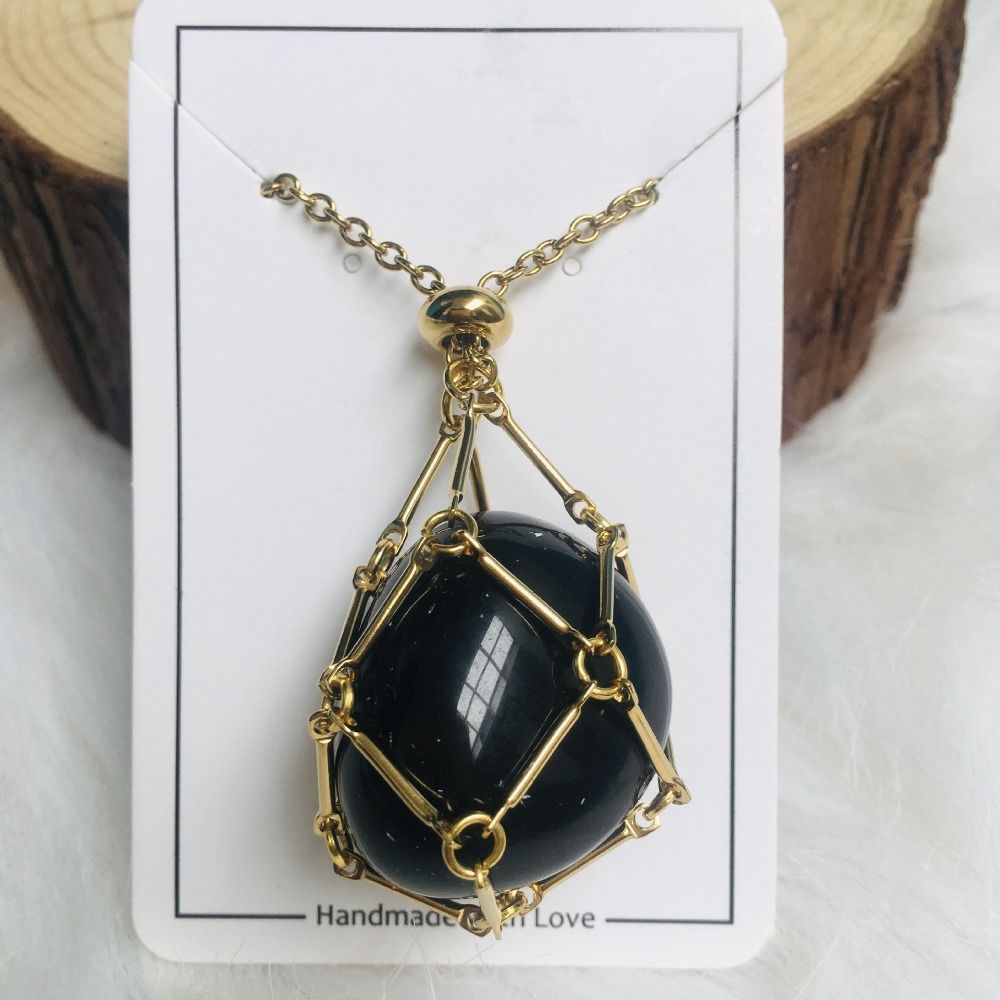 Interchangeable Crystal Stone Necklace for Styling & Inner Harmony