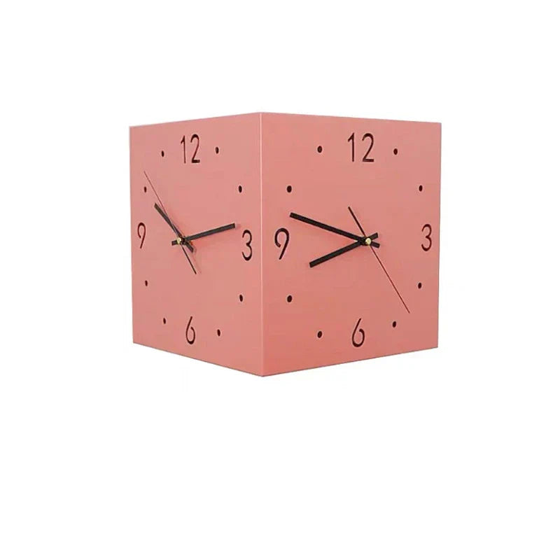 Elegant Square Wall Clock – Creative Timepiece for Home Décor