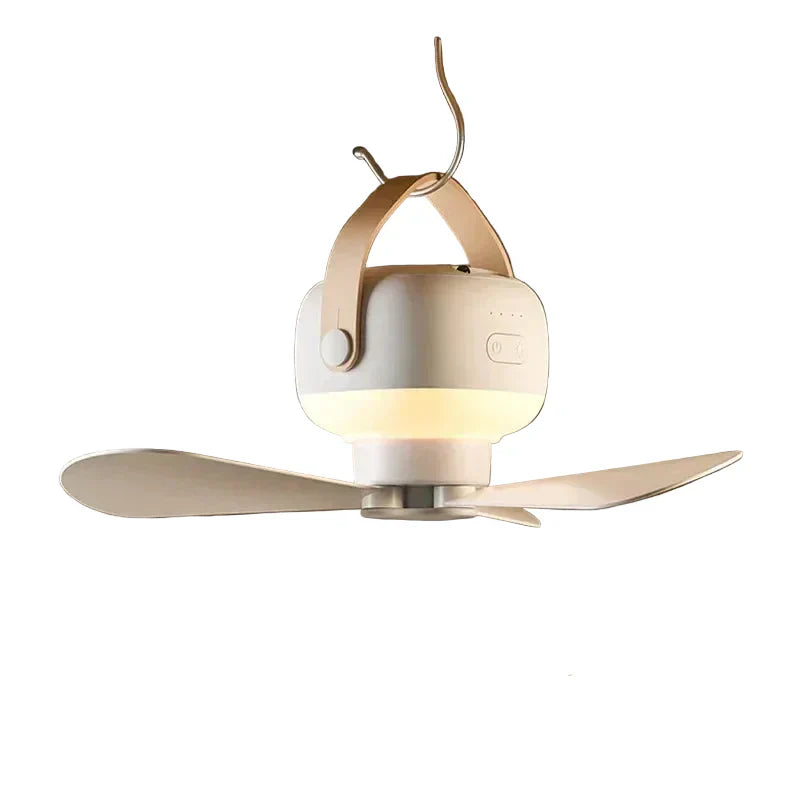 Hanging Fan with LED Light
