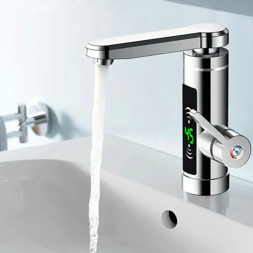 Direct-Heat Kitchen Faucet with 3000W Power and 360-Degree Spout