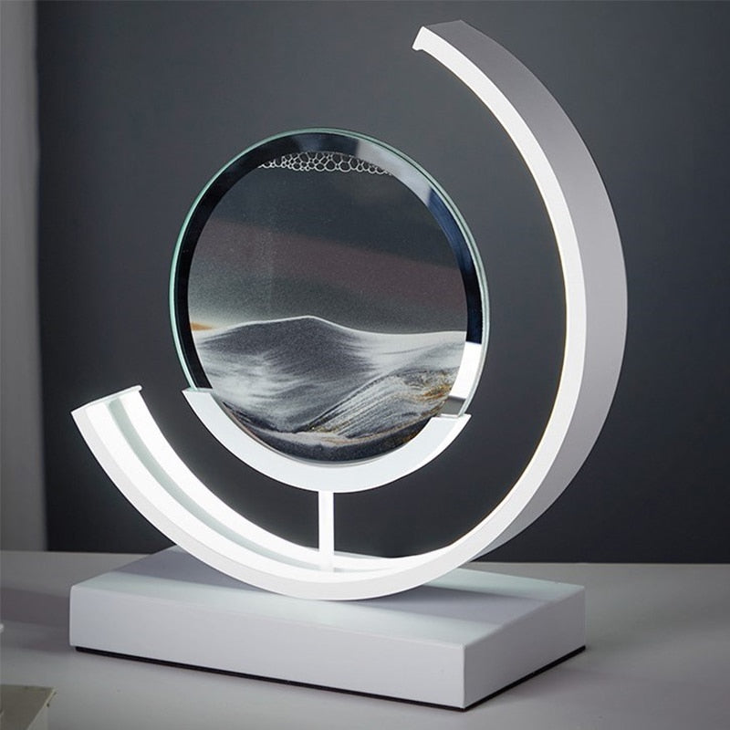 SandScape - Kinetic Sand Timer Table Lamp