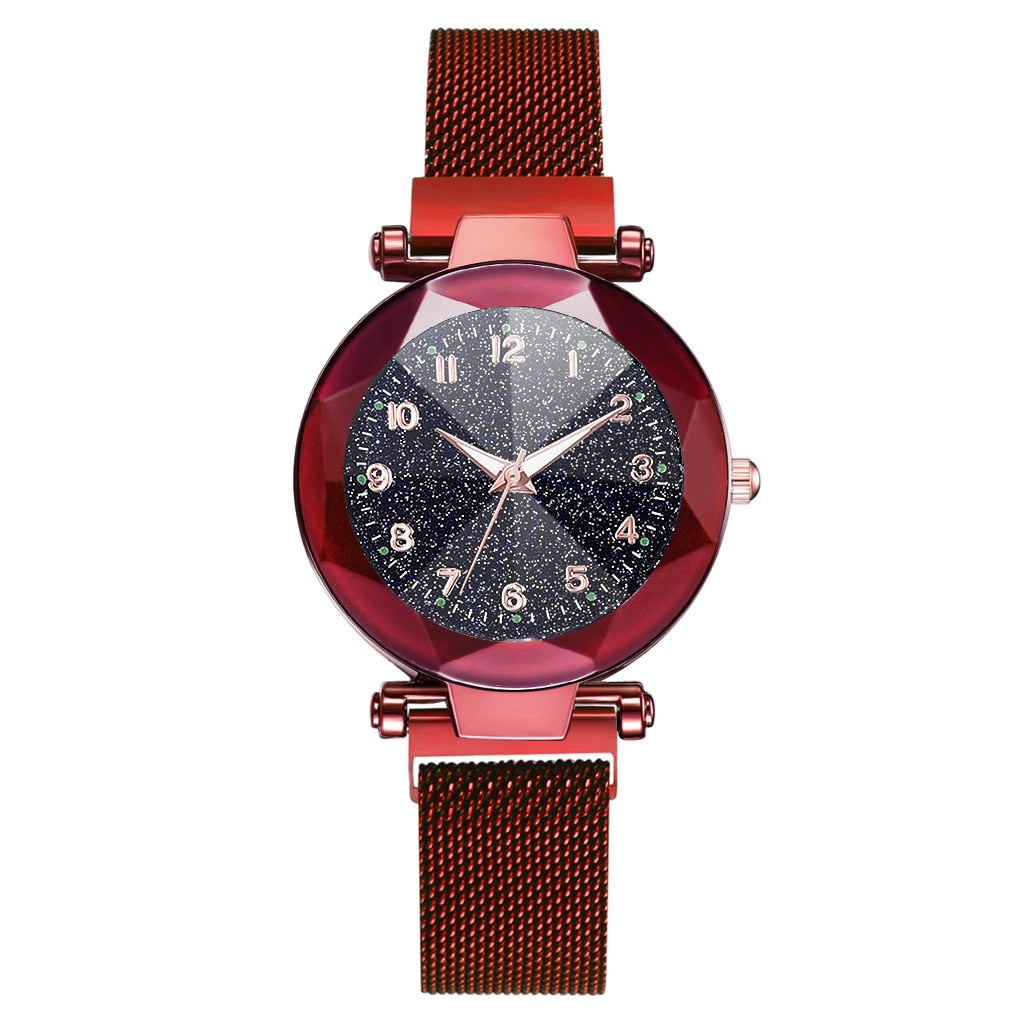Starry Sky Magnetic Buckle Watch