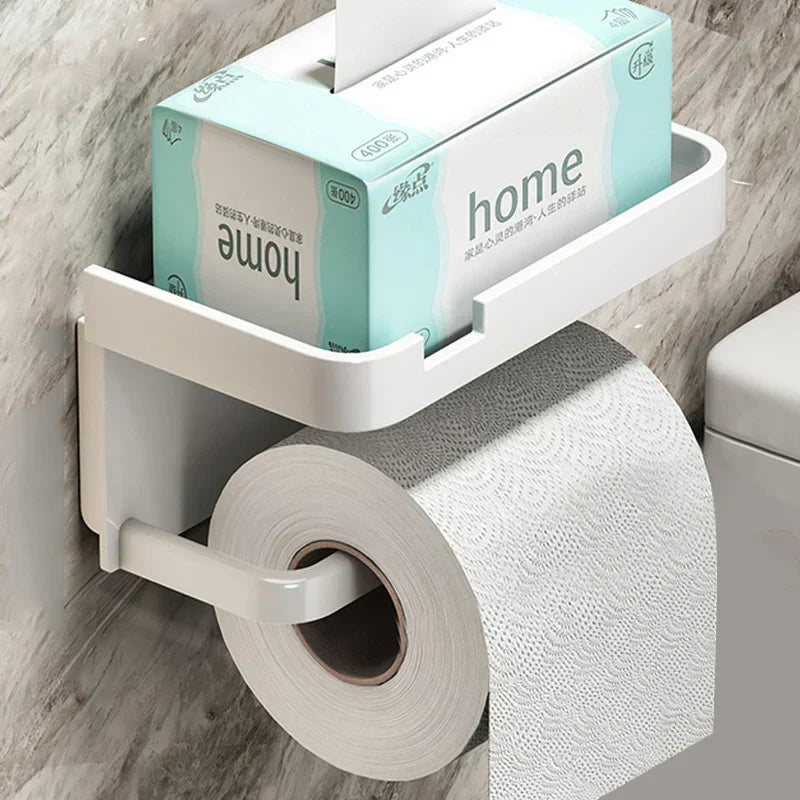 AeroShelf - Toilet Paper Holder with Storage Shelf