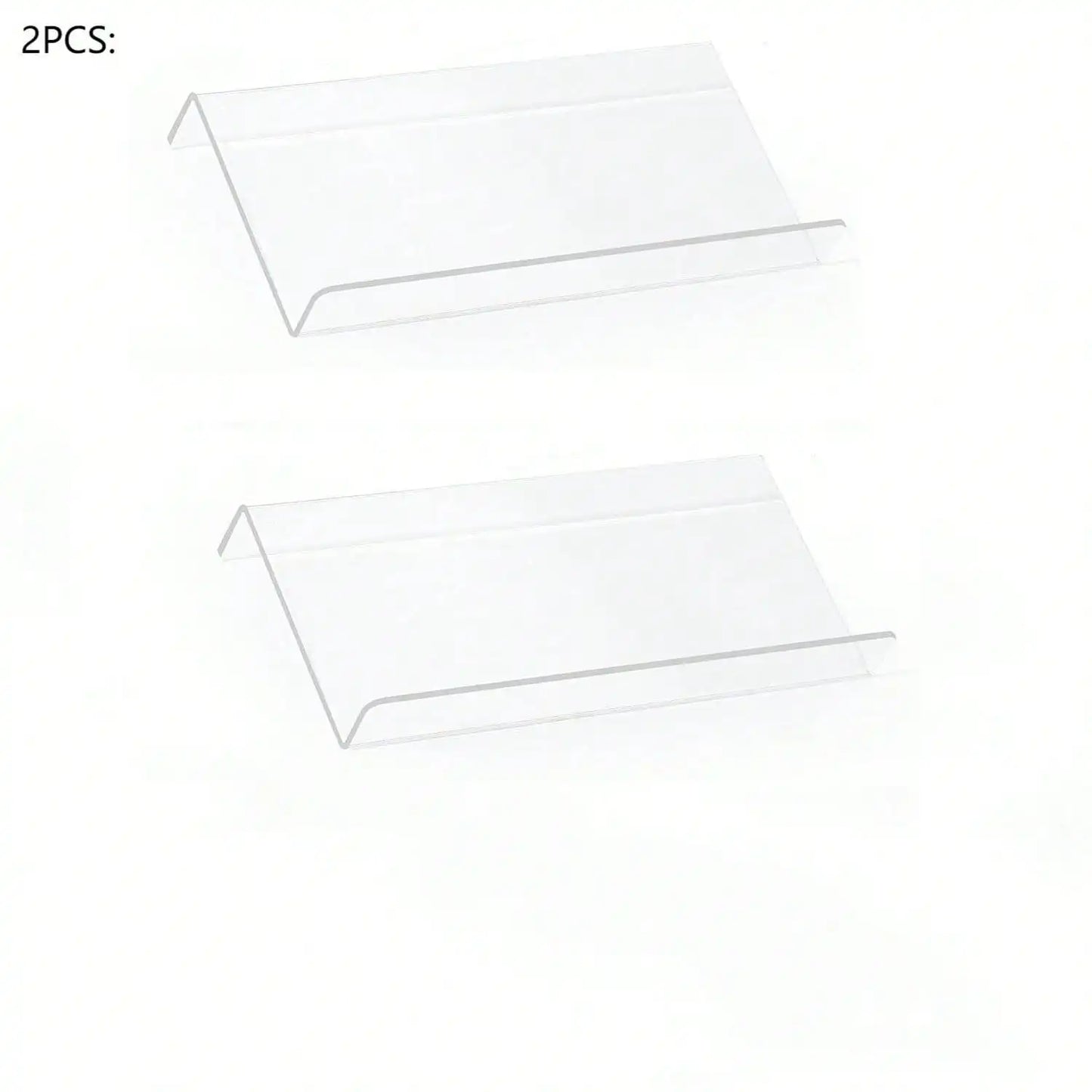 Acrylic Spice Drawer Organizer | Stackable & Slanted, 2 Tiers