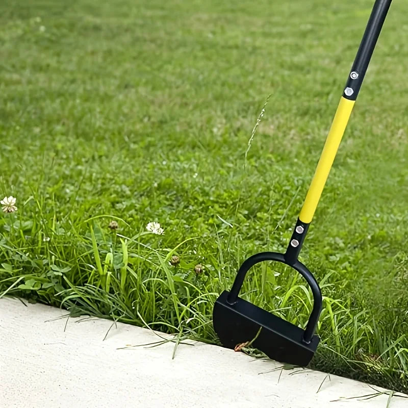 EdgeMaster Lawn Edger | Half-Moon Design with Wavy Edge | Manual Tool for Clean Lawn Edges & Beds