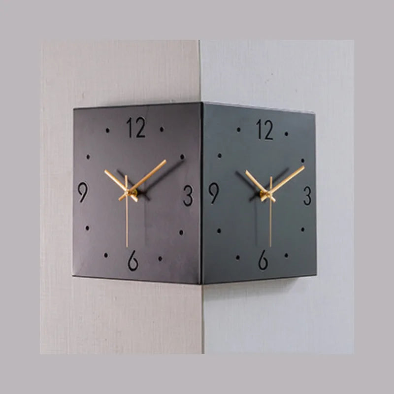 Elegant Square Wall Clock – Creative Timepiece for Home Décor