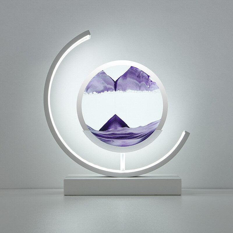 SandScape - Kinetic Sand Timer Table Lamp