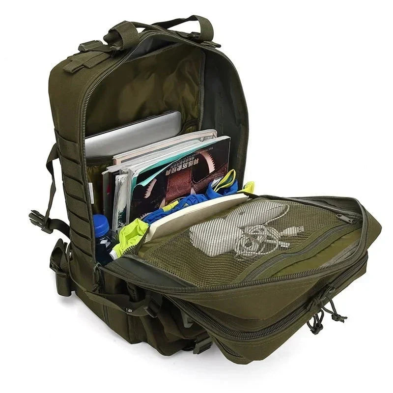 Durable Waterproof Backpack for Outdoor Activities – Multi-Compartment for Hiking, Travel, and Daily Use