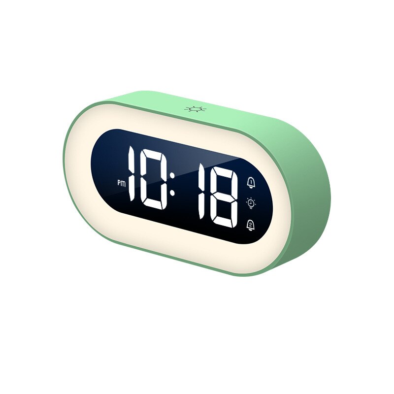 LED Bedside Clock with Night Light – Digital Alarm and Soft Illumination
