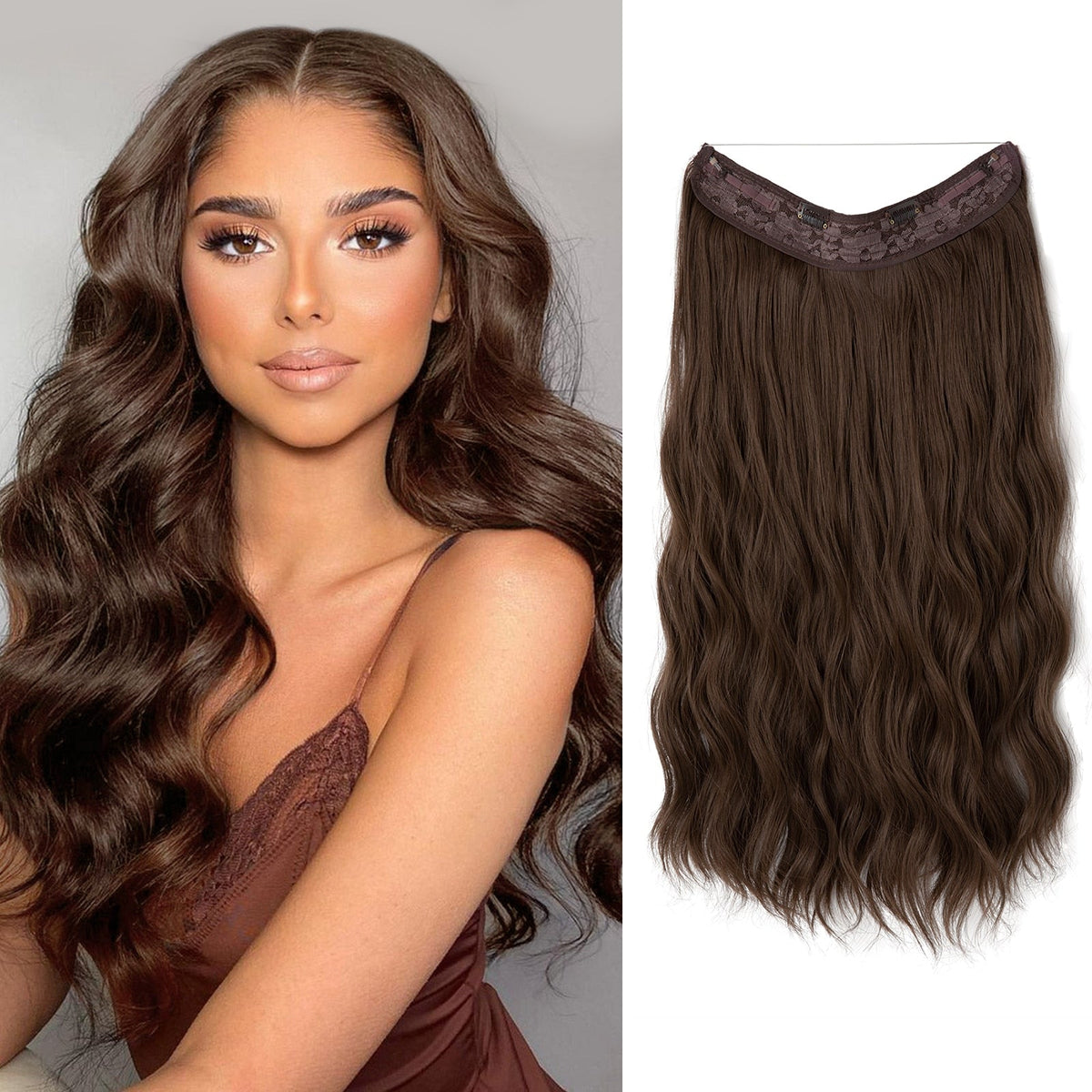 HaloGlow — Insta-Boost Your Confidence with Seamless, Head-Turning Hair