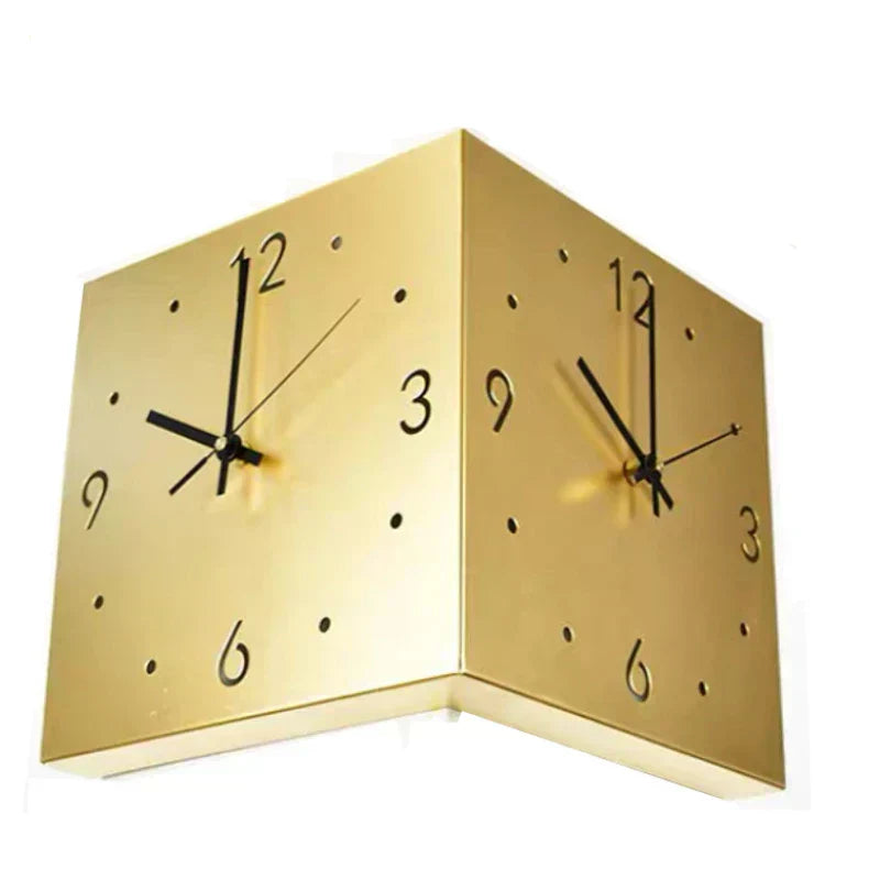 Elegant Square Wall Clock – Creative Timepiece for Home Décor