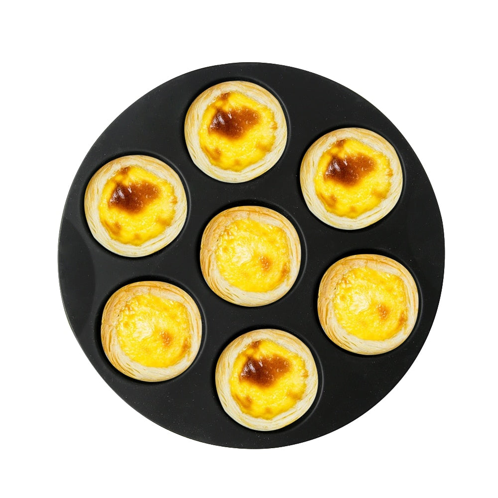 Non-Stick Silicone Baking Mold for Muffins and Desserts – Cupcake Tray for Air Fryers and Ovens