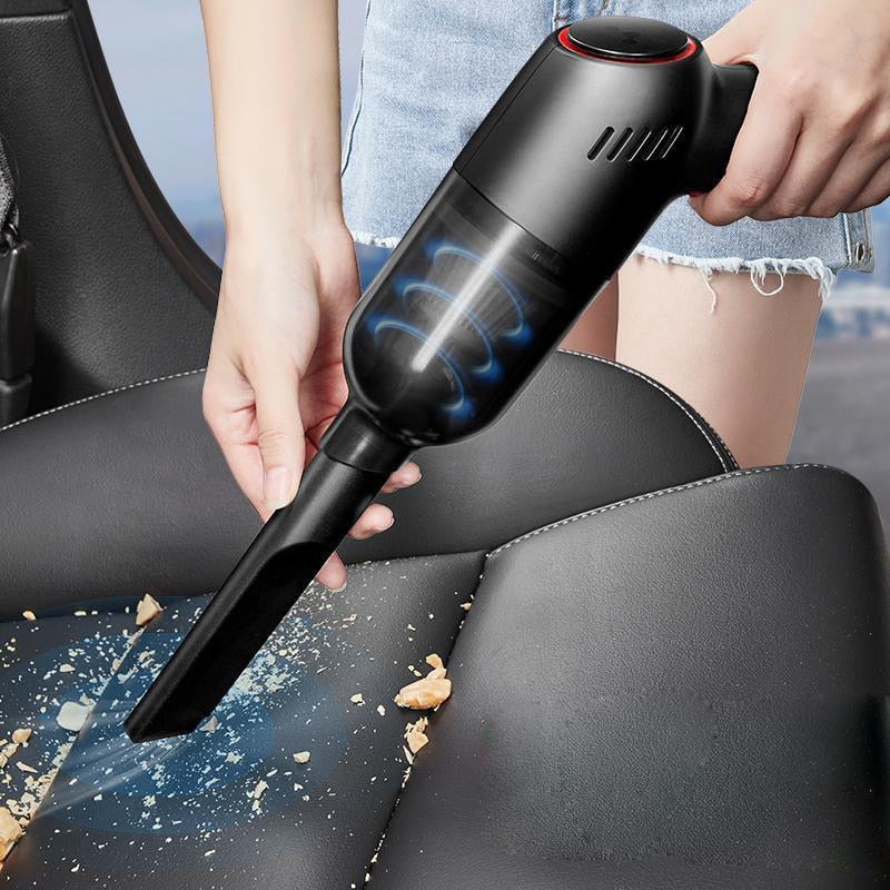 Lightweight Cordless Vacuum for Cars – Quiet Operation & Strong Suction