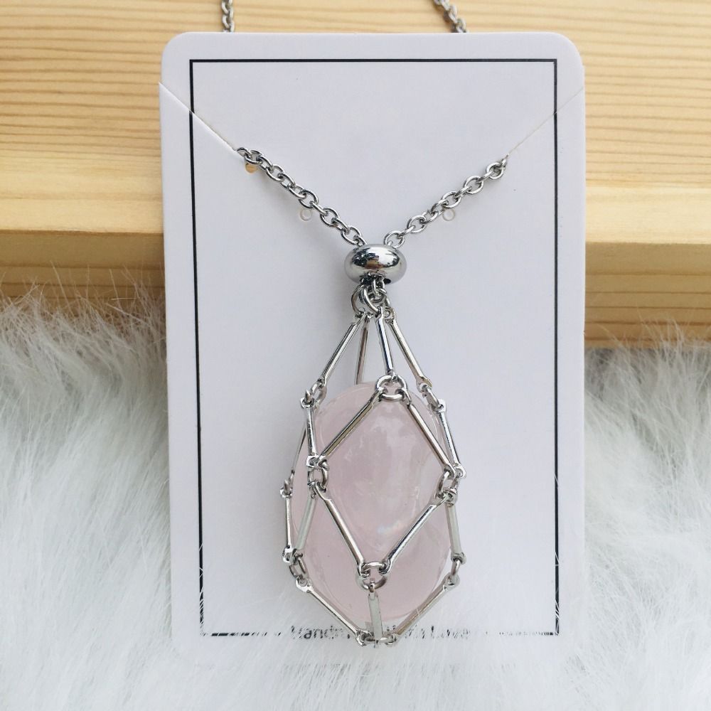 Interchangeable Crystal Stone Necklace for Styling & Inner Harmony