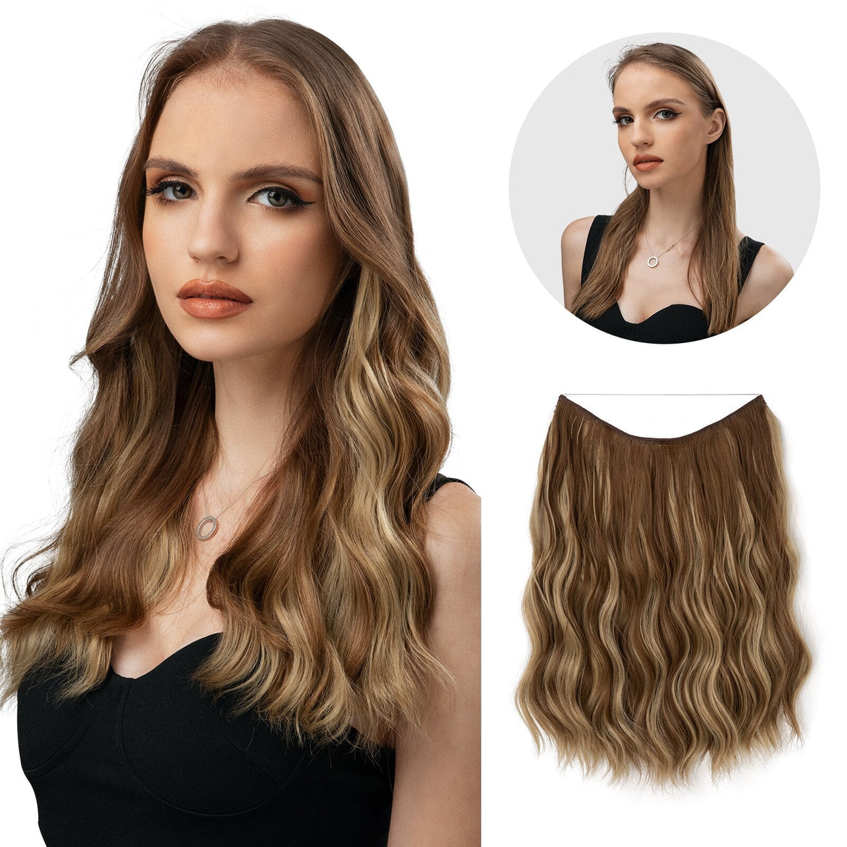 HaloGlow — Insta-Boost Your Confidence with Seamless, Head-Turning Hair