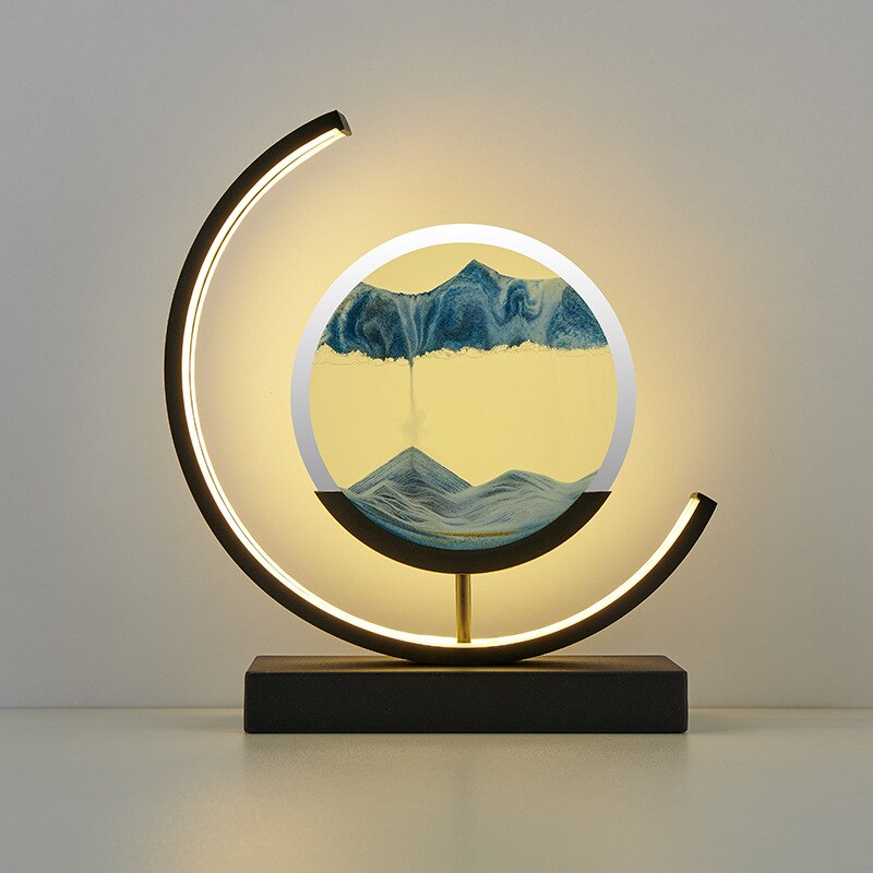 SandScape - Kinetic Sand Timer Table Lamp