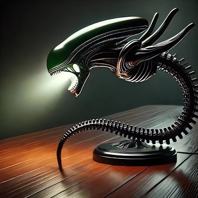 DarkCore Desk Lamp – Transform Your Workspace into a Horror Feature